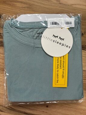 Little Sleepies Stormy Ribbed Pajama Set